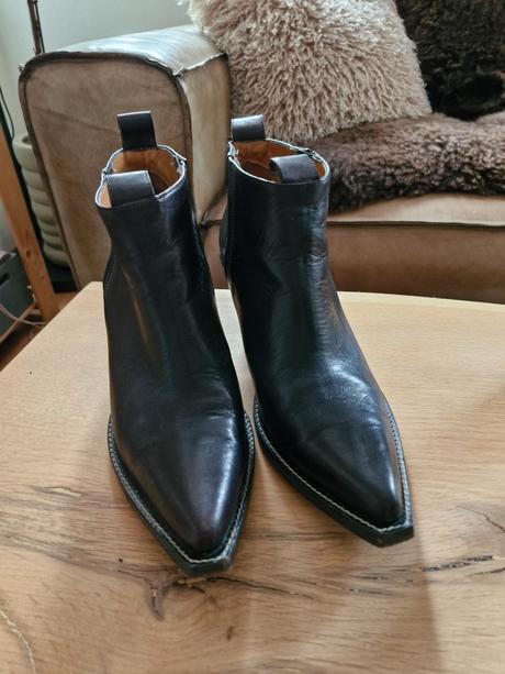 Kožené kozačky, 41