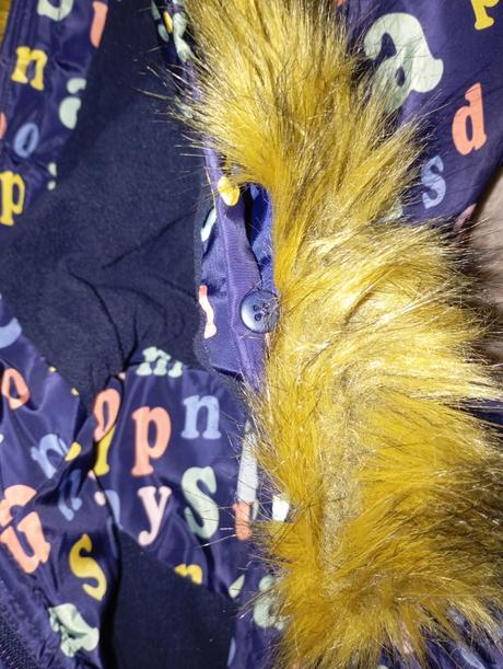 Zimná bunda abecedy, reserved,104