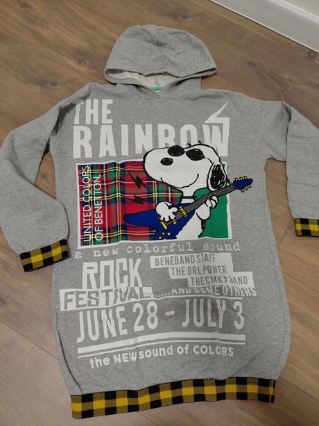 Mikinove saty benetton, benetton,158