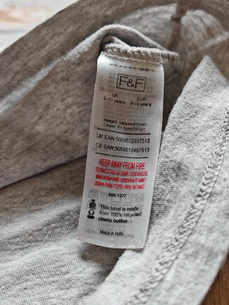 Tričko hviezdy 140, f&f,140