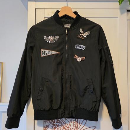 Motorkarska/ bomber bunda, c&a,152