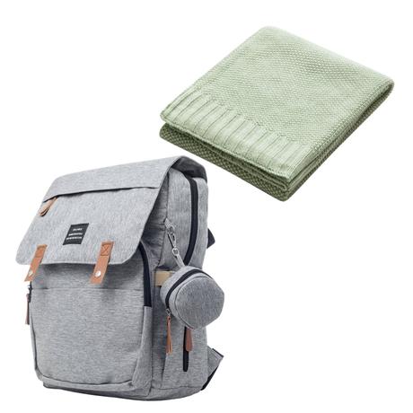 Set mamaleto - prebaľovací batoh a deka, mamaleto
