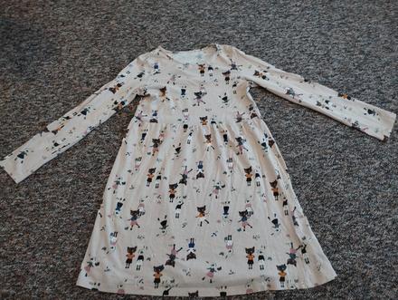 Zajačikove šaty 134/140, h&m,134