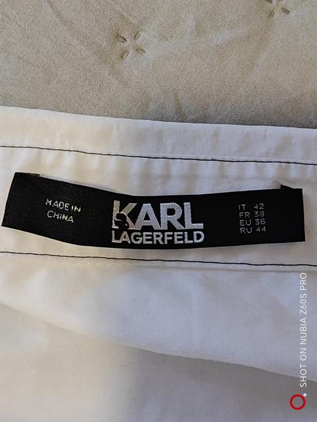 Karl lagerfeld originál super saty s/m, s