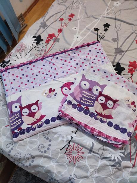 Obliečky s motívom sovička, šírka (cm): 130,dĺžka (cm): 180