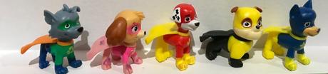 5x paw patrol postavičky, 