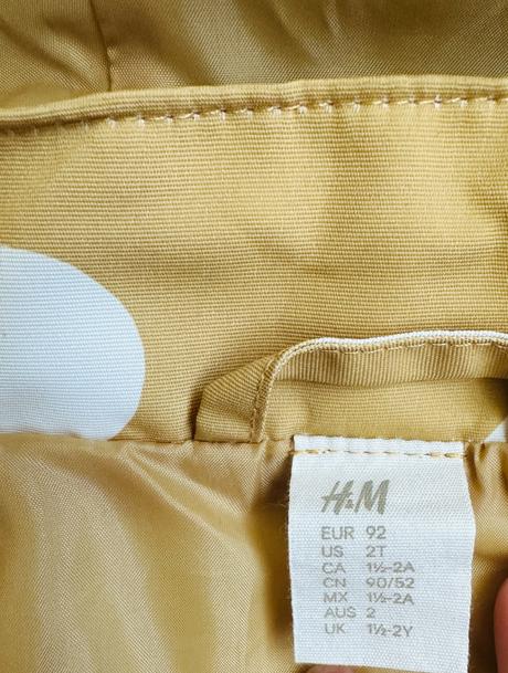 Nepremokavá bunda 92, h&m,92
