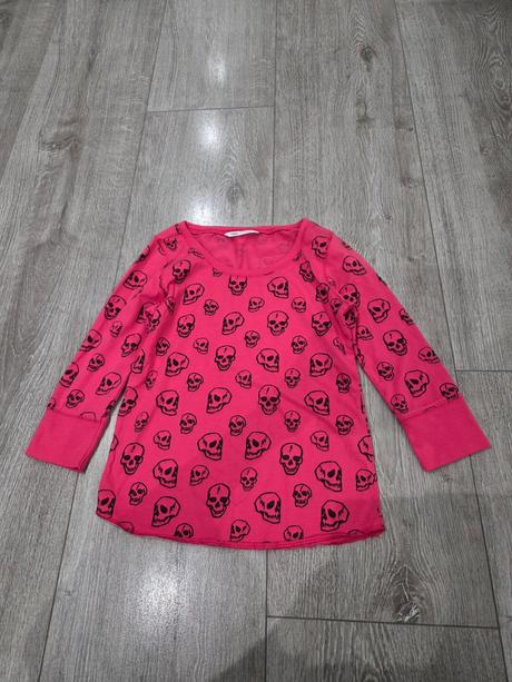 Tričko halloween smrtka, h&m,122