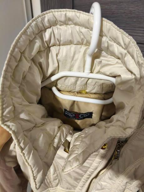 Luxusna bunda flo&clo s pravou kozusinkou, xs