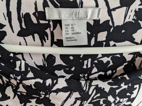 Šaty h&m, h&m,xs