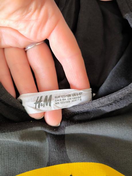 Mikina batman, h&m,122