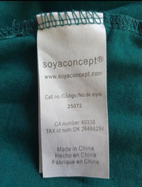 Dlhy bavlneny top tricko s krajkou m soyaconcept, m