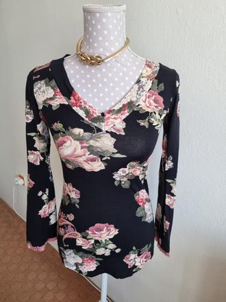 Top s rozsírenymi rukavmi s, s