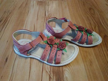 Kožené sandálky, lasocki,28