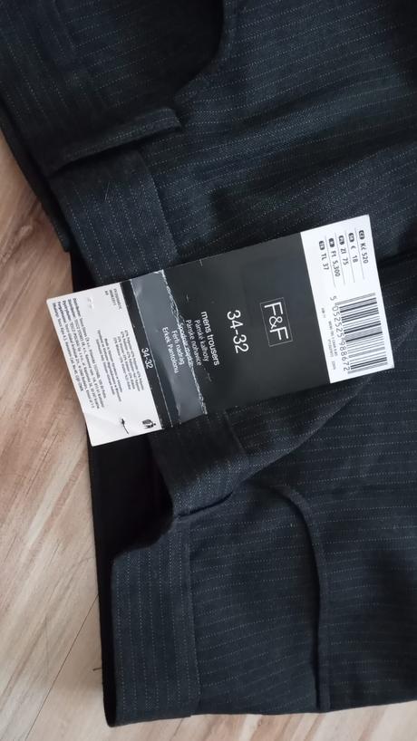 Spoločenské nohavice 34/32, f&f,34