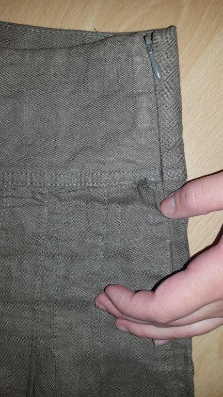 Ľanová sukňa, esprit,42