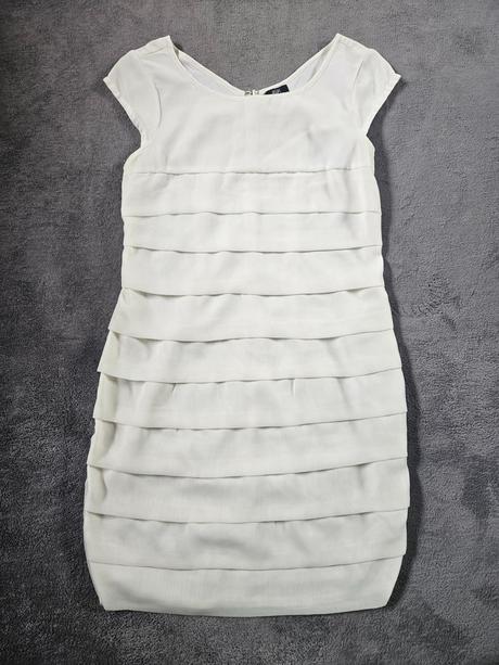 Biele šaty, f&f,38