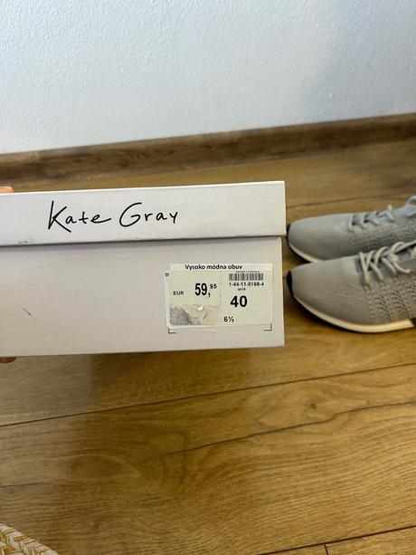 Tenisky kate gray nové, 40
