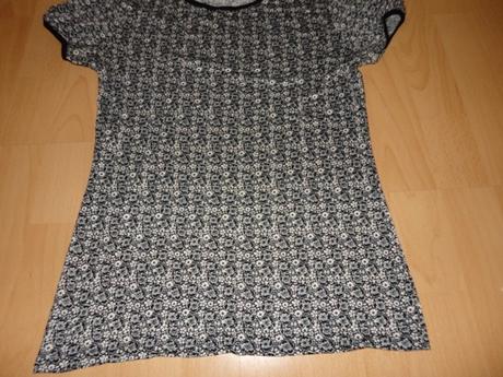 Cierno-biele tricko, m