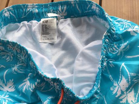 2ks plaveckých šortiek h&m, h&m,170