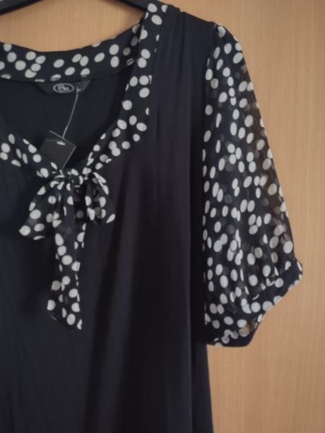 Blúzka s viazaním, xxl