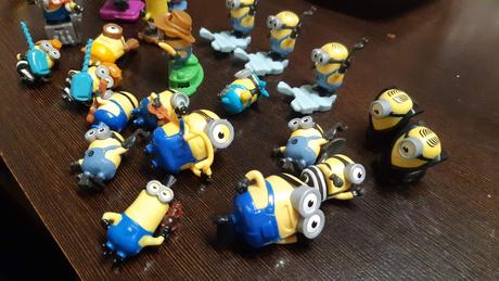 Predám hračky z kindervajičok - mimoni., 