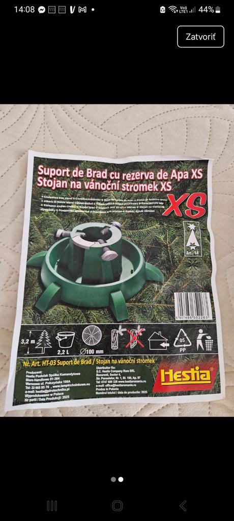 Stojan na stromček, 