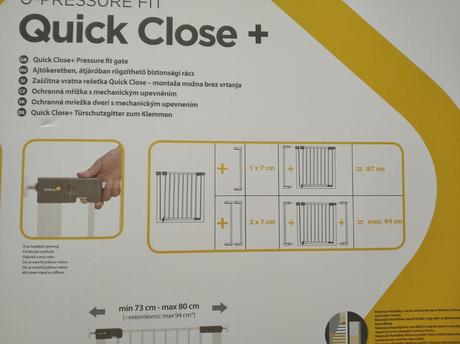 Zábrana na schody s rozšírením, safety 1st