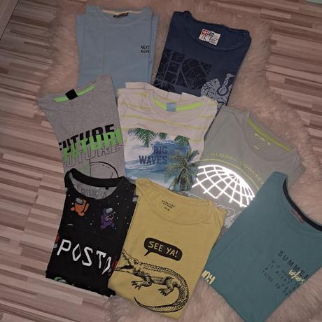 8x tricko 134-140, 134