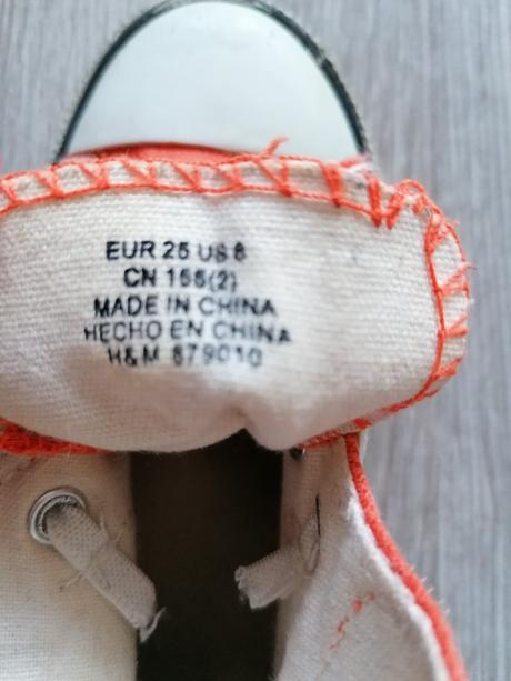 Oranžové platenky, h&m,25