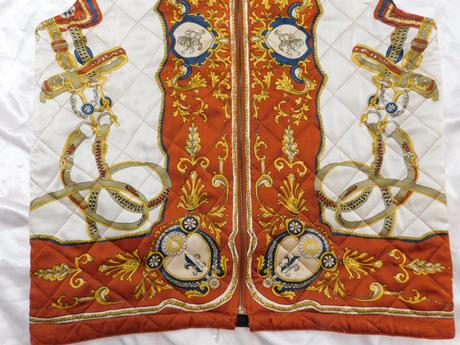 Vintage mirage silks collections hodvabna vesta, 40