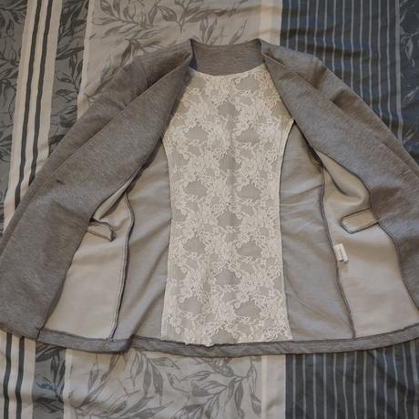 Sivé sako predĺžené, 170