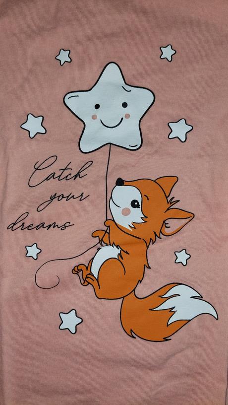 Pyzamko/ overal liska, fox & bunny,74