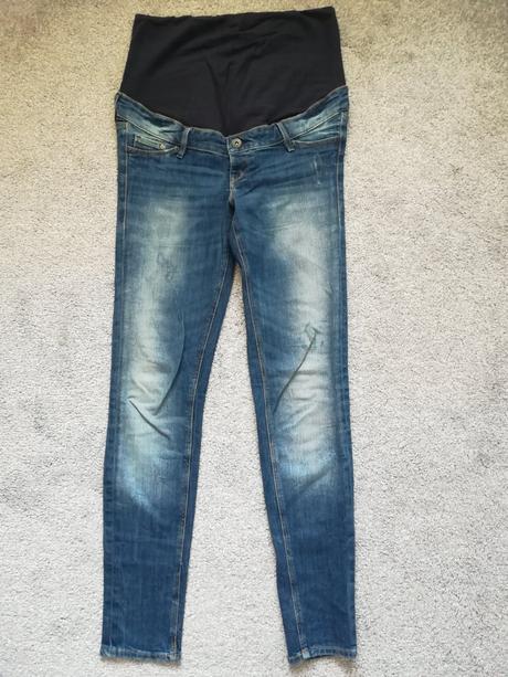 Tehotenské rifle, h&m,xs