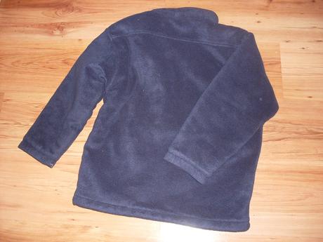 Teplá flisová mikina/bunda 128/140, 134