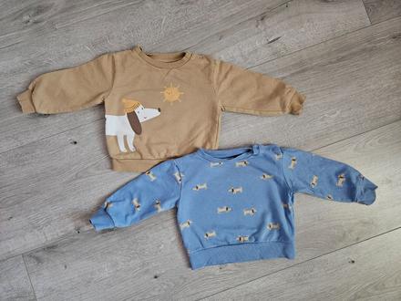 Mikinky s jazvečíkom 80 modrá grátis, sinsay,80