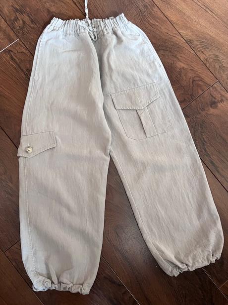 Sivé kapsáčové nohavice 128, zara,128