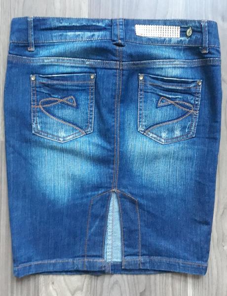 Rifľová sukňa stradivarius, stradivarius,s