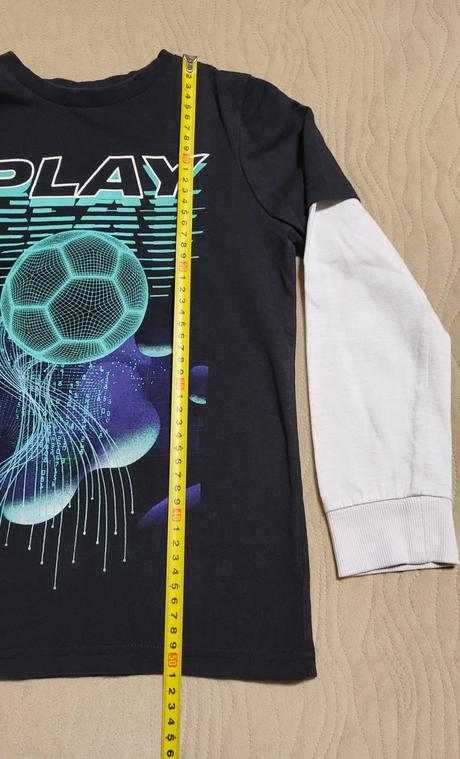 Tričko dlhý rukáv velk. 128, f&f,128