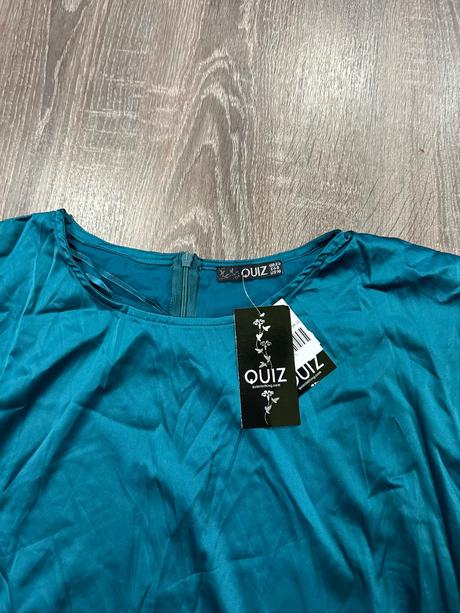 Quiz nova damska smaragdova bluzka xl, xl