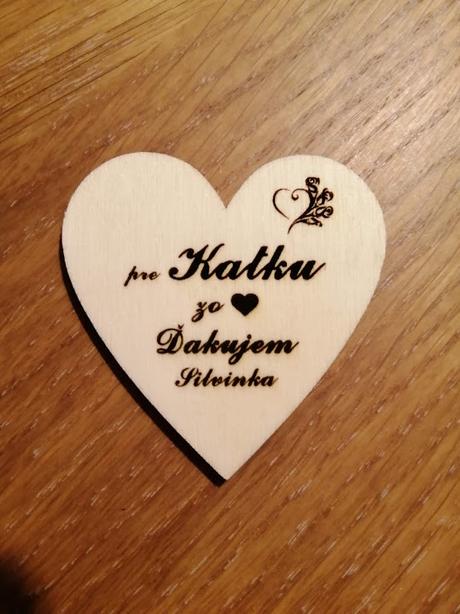 Drevená magnetka 5 cm,