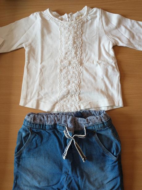 Nohavice zara baby girl 3-6 m, zara,68