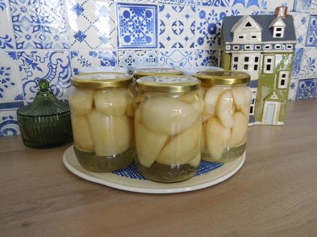 Hrušky domáce zavárané 720 ml,,