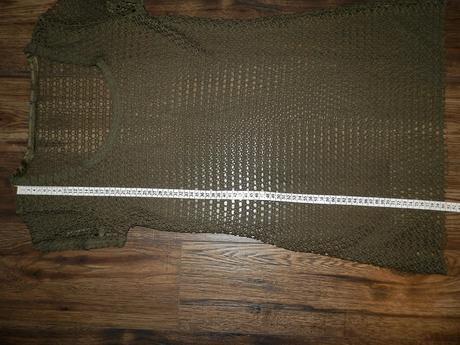 Priehľadný predĺžený zvršok/tunika, 40