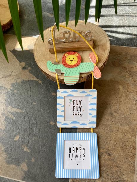 Rámček pre chlapčeka drevený dĺžka 50cm, 