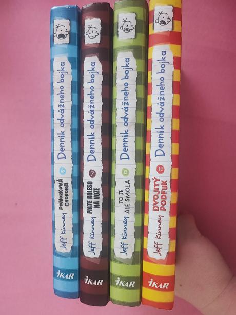Denník odvážneho bojka 6, 7, 8, 11,