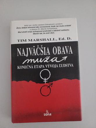 Kniha najväčšia obáva muža,