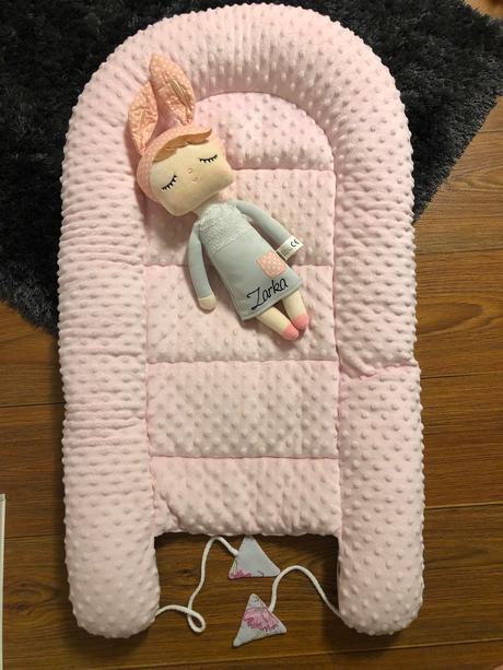 Hniezdo pre bábätko+vankúšik, šírka (cm): 60,dĺžka (cm): 90