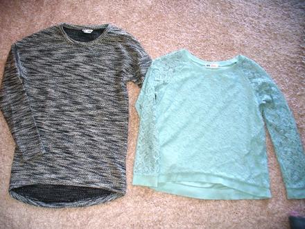 Elegantné pulóvre, h&m,146