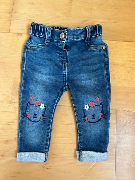 Rifle dzinsy nohavice macky, f&f,74